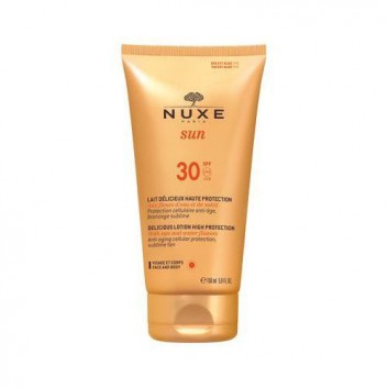 NUXE Sun Mleczko do opalania twarzy i ciała SPF30 (tuba), 150 ml 