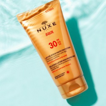 NUXE Sun Mleczko do opalania twarzy i ciała SPF30 (tuba), 150 ml  - obrazek 2