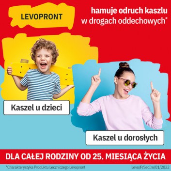 Levopront 60 mg/10 ml, syrop na suchy kaszel, 120 ml  - obrazek 2 - Apteka internetowa Melissa