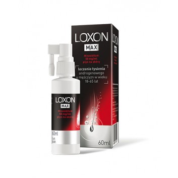 Loxon Max (Loxon 5%), 50 mg/ml, płyn na skórę, 60 ml - obrazek 2