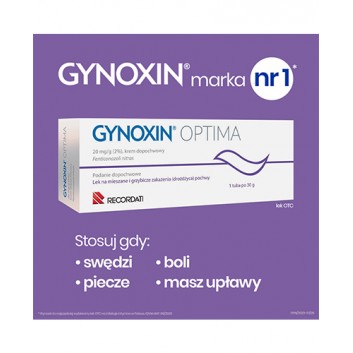 Gynoxin 20 mg/g (2%), na mieszane i grzybicze infekcje intymne, krem dopochwowy, 30 g, cena, opinie, stosowanie - obrazek 3 - Apteka internetowa Melissa