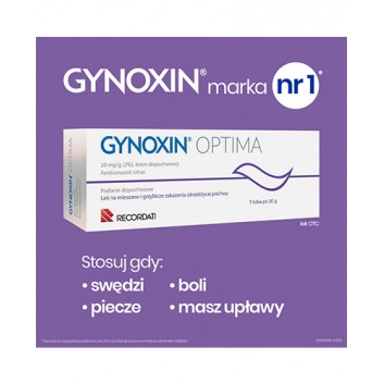 Gynoxin 20 mg/g (2%), na mieszane i grzybicze infekcje intymne, krem dopochwowy, 30 g, cena, opinie, stosowanie - obrazek 3