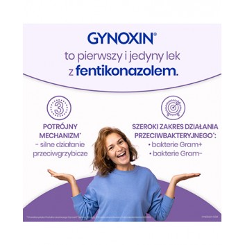 Gynoxin 20 mg/g (2%), na mieszane i grzybicze infekcje intymne, krem dopochwowy, 30 g, cena, opinie, stosowanie - obrazek 5 - Apteka internetowa Melissa