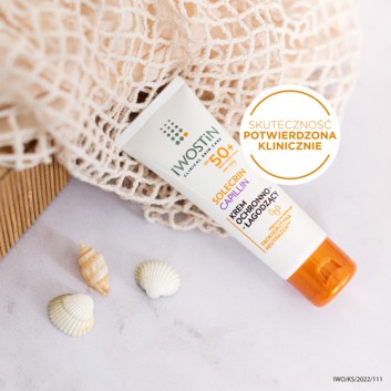  IWOSTIN SOLECRIN CAPILLIN Krem ochronny do skóry naczynkowej SPF50+ - 50 ml - obrazek 5 - Apteka internetowa Melissa