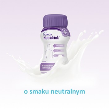 Nutridrink, napój o smaku neutralnym, 4 x 125 ml - obrazek 2