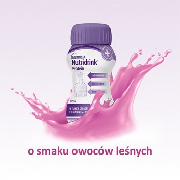 Nutridrink Protein, napój o smaku owoców leśnych, 4 x 125 ml - obrazek 2