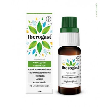 Iberogast, płyn doustny, 20 ml
