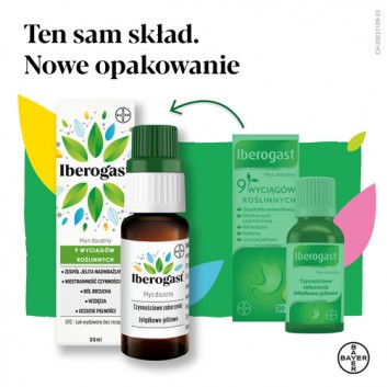Iberogast, płyn doustny, 20 ml - obrazek 2