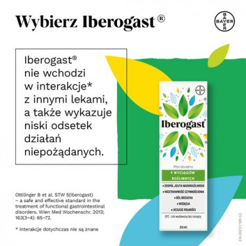 Iberogast płyn doustny, 20 ml - obrazek 6 - Apteka internetowa Melissa