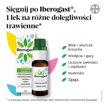 Iberogast płyn doustny, 20 ml - obrazek 7 - Apteka internetowa Melissa