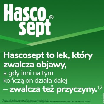 HASCOSEPT Roztwór do stosowania w jamie ustnej 1,5 mg/g, 100 g. Na stany zapalne w jamie ustnej  - obrazek 2