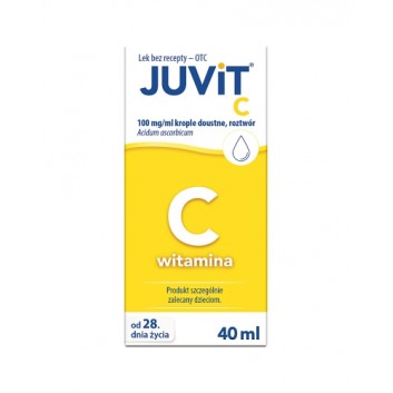 Juvit C, 100 mg/ml, krople doustne, 40 ml