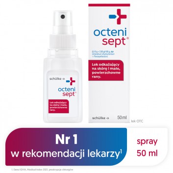 OCTENISEPT Płyn bakteriobójczy na skórę, 50 ml, cena, opinie, stosowanie - obrazek 2 - Apteka internetowa Melissa