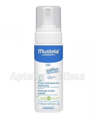 Mustela Bebe Szampon w piance dla niemowląt i dzieci - Apteka internetowa Melissa
