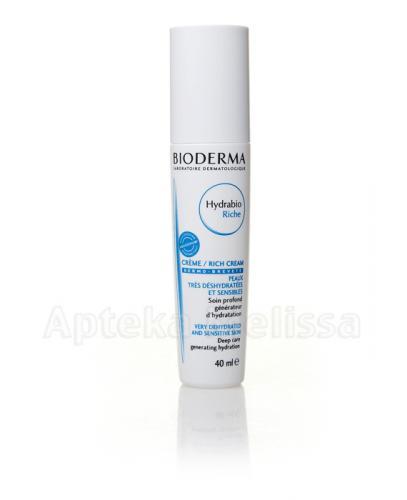 Bioderma Hydrabio Riche Krem o bogatej konsystencji dla skóry odwodnionej i wrażliwej - Apteka internetowa Melissa