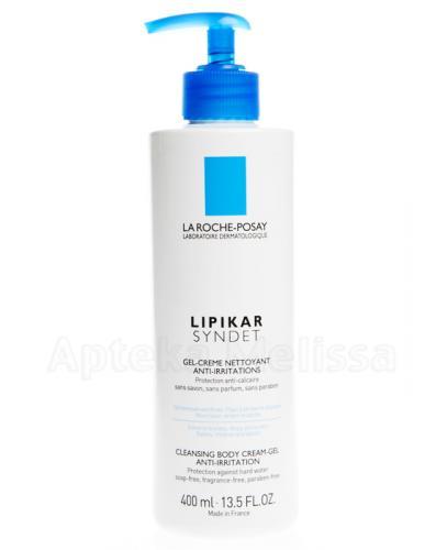 LA ROCHE-POSAY LIPIKAR SYNDET Kremowy żel do mycia twarzy i ciała - 400 ml - Apteka internetowa Melissa