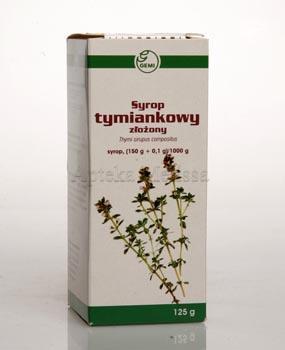 SYROP TYMIANKOWY ZŁOŻONY - 125 g - Apteka internetowa Melissa