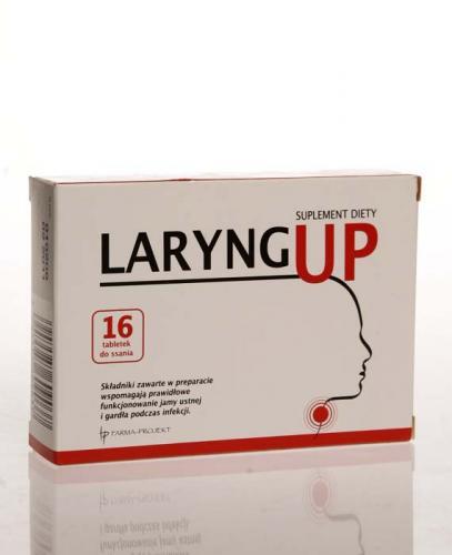 LARYNG UP - 16 past. do ssania - Apteka internetowa Melissa