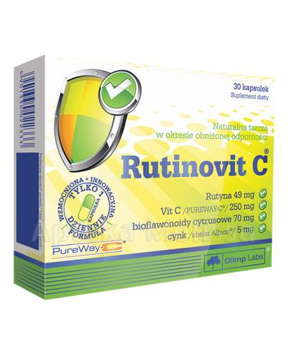 OLIMP RUTINOVIT C - 30 kaps. - Apteka internetowa Melissa