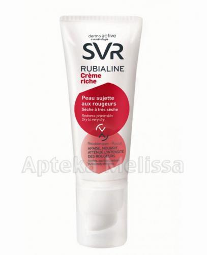  SVR RUBIALINE CREME RICHE Krem do cery naczynkowej, suchej - 40 ml - Apteka internetowa Melissa  