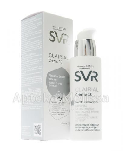 SVR CLAIRIAL CREME 10 Krem przeciw przebarwieniom - 50 ml - Apteka internetowa Melissa