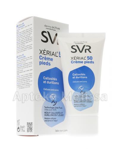 SVR XERIAL 50 CREME PIEDS Krem do stóp - 50 ml - Apteka internetowa Melissa