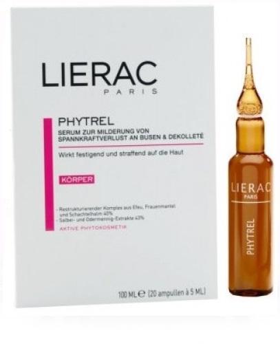 LIERAC PHYTREL Intensywna kuracja podnosząca i ujędrniająca biust - 20 amp. x 5 ml - Apteka internetowa Melissa