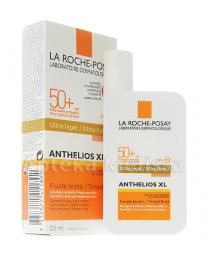  LA ROCHE-POSAY ANTHELIOS XL Ultralekki fluid barwiący do twarzy SPF50+ - 50 ml - Apteka internetowa Melissa  