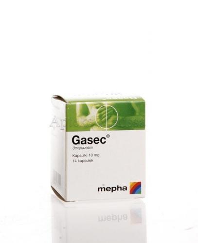GASEC 10 mg - 14 kaps. - Apteka internetowa Melissa