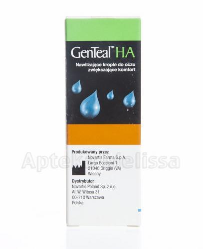 GENTEAL HA - 10 ml - Apteka internetowa Melissa