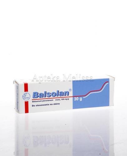 BALSOLAN Maść - 30 g - Apteka internetowa Melissa