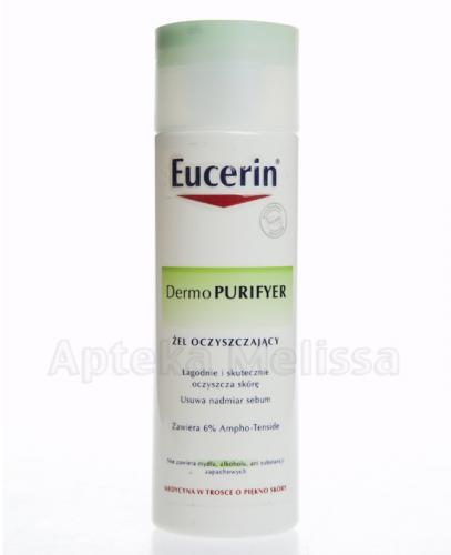 EUCERIN DERMOPURIFYER Żel oczyszczajacy do cery trądzikowej - 200 ml - Apteka internetowa Melissa
