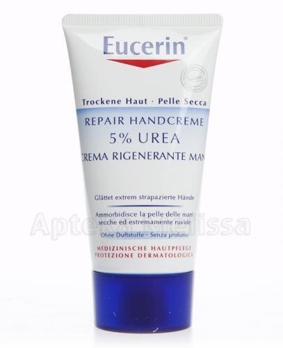EUCERIN Regenerujący krem do rąk 5% urea - 75 ml - Apteka internetowa Melissa