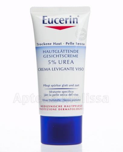 EUCERIN Wygładzający krem do twarzy 5% urea - 50 ml - Apteka internetowa Melissa