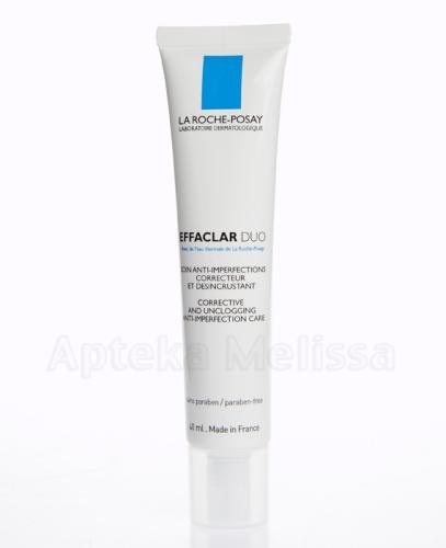 LA ROCHE EFFACLAR DUO Krem do cery trądzikowej - 40ml - Apteka internetowa Melissa