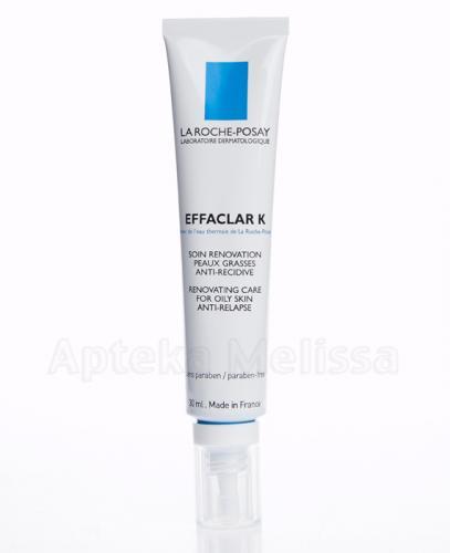 LA ROCHE-POSAY EFFACLAR K Odnawiający krem dla skóry tlustej przeciw nawrotom niedoskonałości - 30 ml - Apteka internetowa Melissa