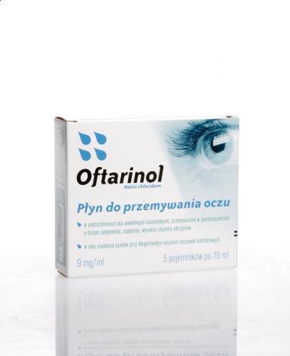 OFTARINOL Płyn - 10 ml x 5 poj. - Apteka internetowa Melissa