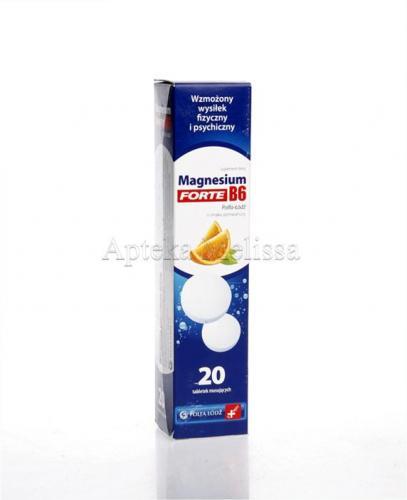MAGNESIUM FORTE B6 - 20 tabl. mus. - Apteka internetowa Melissa