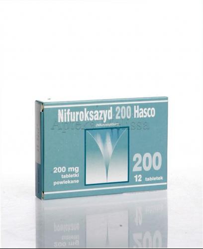 NIFUROKSAZYD 200 Hasco - 12 tabl. - Apteka internetowa Melissa