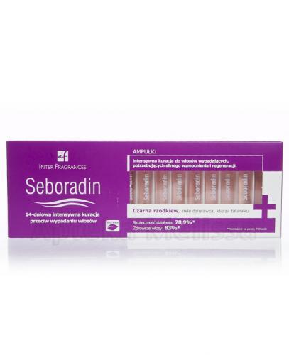 SEBORADIN NIGER Ampułki do włosów wypadających - 14 x 5,5 ml - Apteka internetowa Melissa