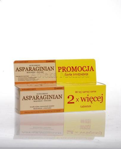 ASPARAGINIAN Magnezu-Potasu - 100 tabl.