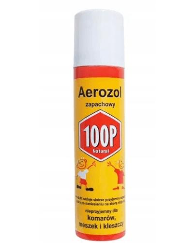 100P NATURAL Aerozol przeciw komarom, meszkom i kleszczom - 75 ml - Drogeria Melissa