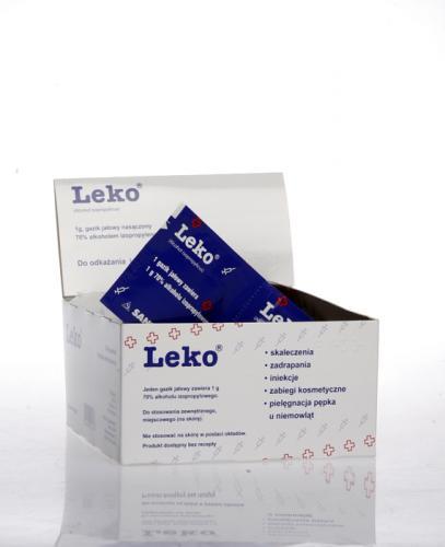 LEKO Do odkażania Gaziki Do Dezynfekcji Skóry - 2 szt. - Apteka internetowa Melissa