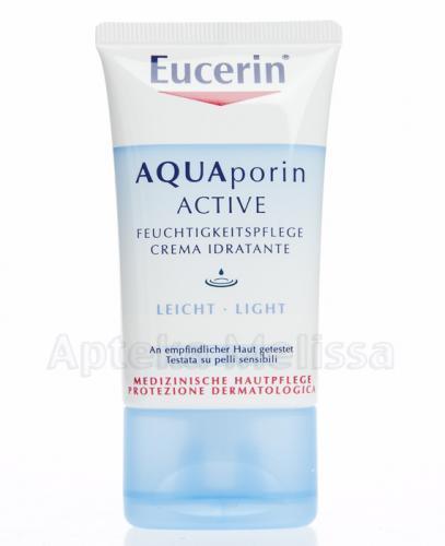 EUCERIN AQUAPORIN ACTIVE Krem odświeżająco nawilżający LIGHT - 40 ml - Apteka internetowa Melissa