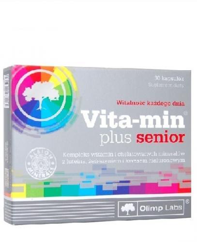 OLIMP VITA MIN PLUS SENIOR - 30 kaps. - Apteka internetowa Melissa