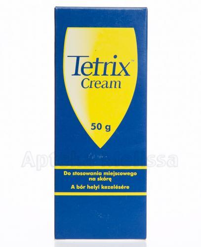 TETRIX CREAM Krem do rąk łagodzący swędzenie i pieczenie - 50 g - Apteka internetowa Melissa