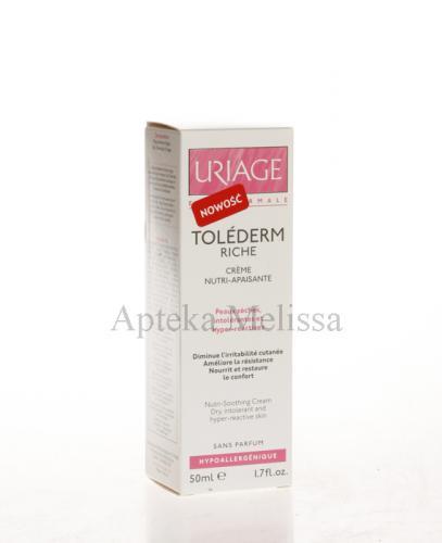 URIAGE TOLEDERM Riche krem kojąco odżywczy - 50 ml - Apteka internetowa Melissa