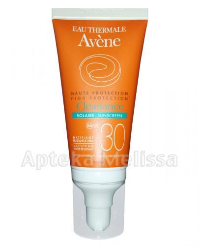 AVENE Cleanance Solaire Emulsja z wysoką ochroną przeciwsłoneczną skóra tłusta i trądzikowa SPF30 - 50 ml - Apteka internetowa Melissa