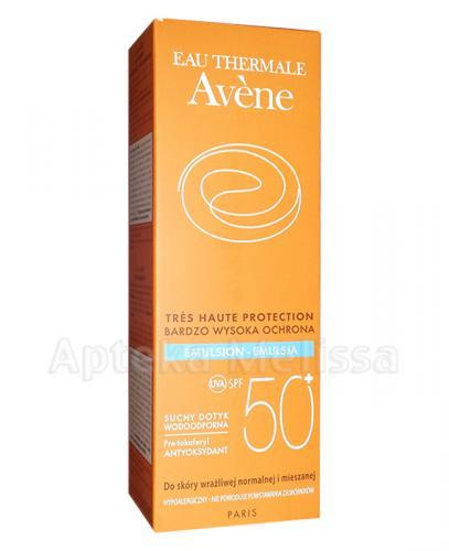 AVENE Emulsja z bardzo wysoką ochroną przeciwsłoneczną SPF50+ - 50 ml - Apteka internetowa Melissa