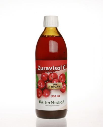 ŻURAVISOL C Sok z żurawiny - 500 ml - Apteka internetowa Melissa